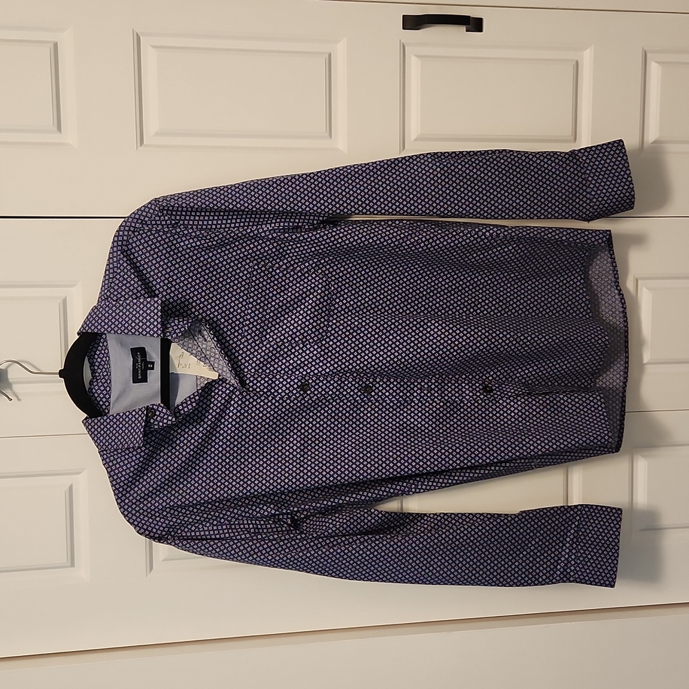 Blue men's  Rue Saint Patrick dress shirt